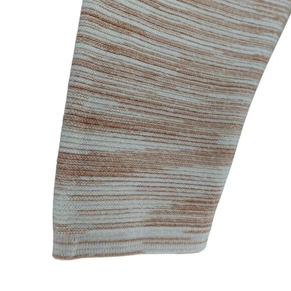 Chico's Size 2 Marled Long Sleeve Tan Sweater - Picture 8 of 10